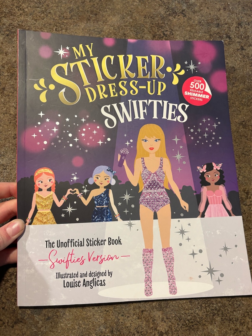 Taylor Swift Themed Sticker Dress Up Book